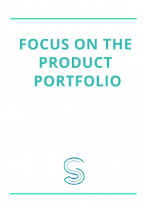 focus on the product portfolio Module 3 Start up Course Sologix