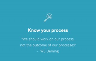 Know your process